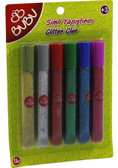 Bu-Bu Sy0009 Simli Yapıştırıcı 12 Gr 6 Renk