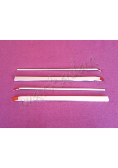 Woc Chrome Citroen Nemo Krom Sürgülü Kapı Çıtası 2008 Sonrası 4  P