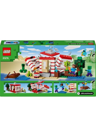 LEGO® Minecraft® TNT Büyük Orman Evi 21275 - 8 Yaş ve Üzeri Çocuklar için Video Oyunu Temalı, Koleksiyonluk Oyuncak Yapım Seti (287P) LEGO® Minecraft® TNT Büyük Orman Evi 21275 - 8 Yaş ve Üzeri Çocuklar için Video Oyunu Temalı, Koleksiyonluk Oyuncak Yapım Seti (287P)