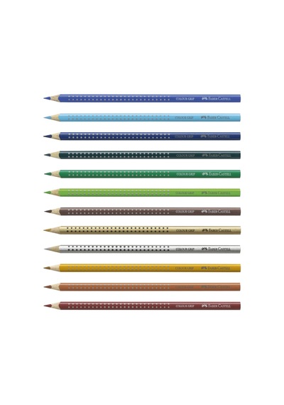 Faber Castell Colour Grip Kuru Boya Kalemi (tekli) Koyu Turuncu