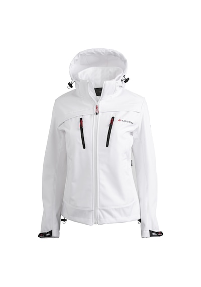 Cresta Outdoor Kapüşonlu Kadın Su Geçimrmez Softshell Ceket
