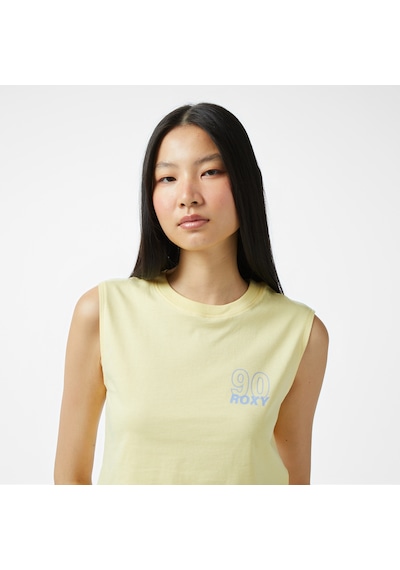 Roxy Essential Energy Boxy Kadın Sarı T-shirt Erjkt04274 Sarı