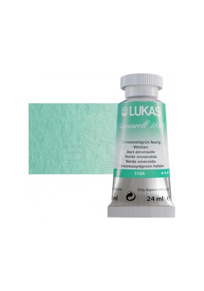 Lukas Aquarell 1862 Artist 24ml Sulu Boya 1154 Chromoxid Yeşil Seri 2 Diğer