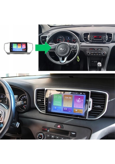 Kia Sportage Android Multimedya Sistemi 4-64 Clarion 2016-2018