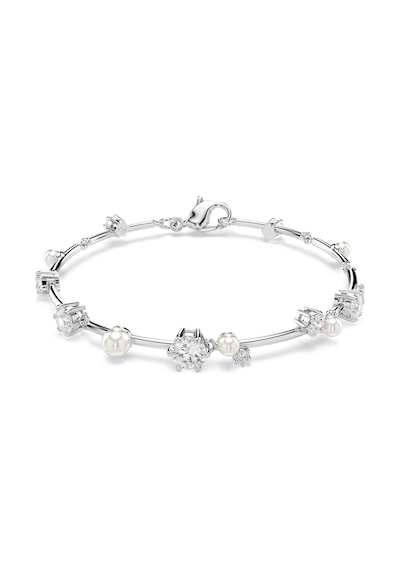 5707511 Swarovski Bilezik Constella:bracelet Pearl Whı/rhs M Metalik