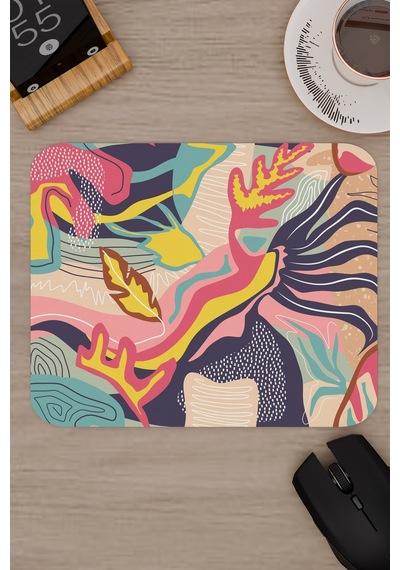 Kumaş Kaymaz Dikişli Kauçuk Oyuncu Mousepad V4 - 22x18 Gaming Mouse Pad Fare Altlığı