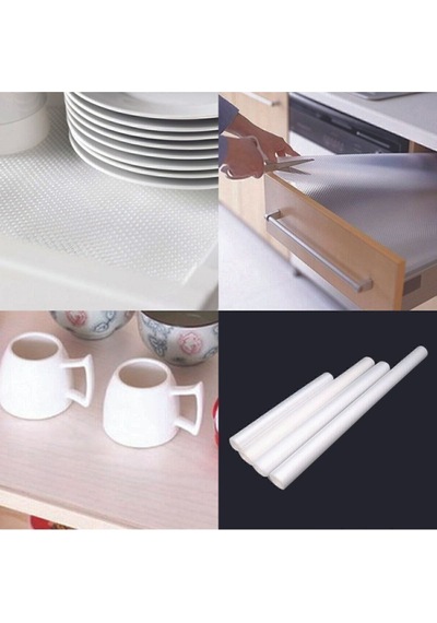 Dolap Içi Kaymaz Örtü Raflık 45 Cm 2 Metre Belirtilmemiş Gri Tr Diğer