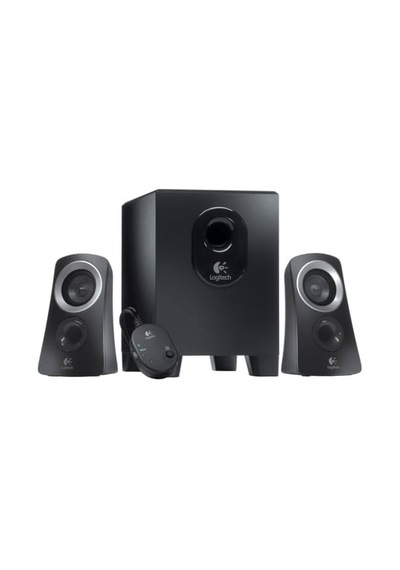 Z313 2.1 Subwoofer Lı Hoparlör Sistemi, 3.5 Mm Giriş Ve Kulaklık Jakı, Kablolu Kontrol Bölmesi, Kompakt Tasarım, Siyah