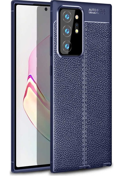 Samsung Galaxy Uyumlu Note 20 Ultra Kilif Deri Tarzi Niss Silikon Case 406653284