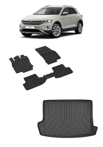 Volkswagen T-roc Havuzlu Paspas Ve Bagaj Havuzu