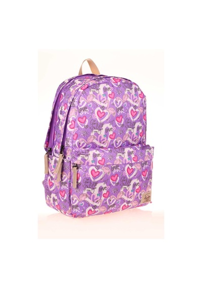 Kaukko Nature Sırt Çantası Flamingo K1708 Lila
