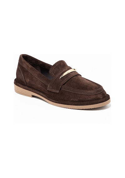 Oxford Klasik Kadın Rc-26y-001-r40231 John May Kahve Süet 7 Kahverengi