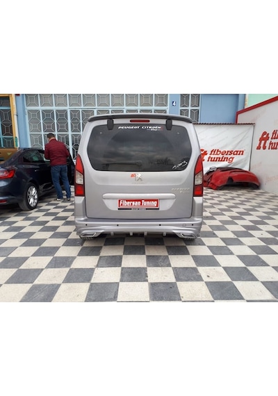 Peugeot Tepe ( 2015...) Arka Tampon Eki ----fibersan Tuning