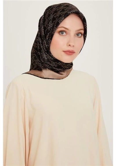 Armine Sura Saf İpek Eşarp 9239d 81 Çok Renkli