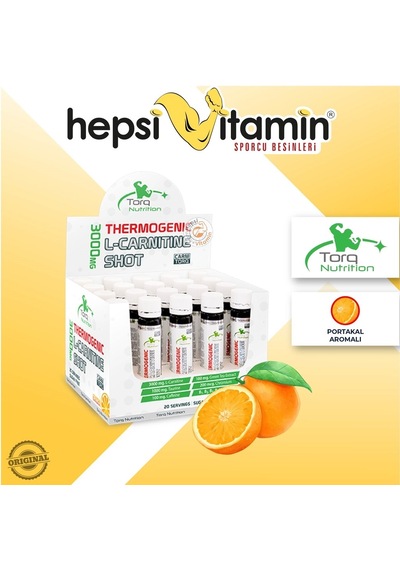 Torq Nutrition Thermogenic L-Carnitine Shot 3000 Mg, 20 Adet