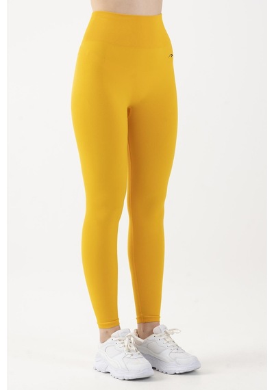 Maraton Active Slimfit Kadın Training Sarı Tayt 812057-sarı Sarı
