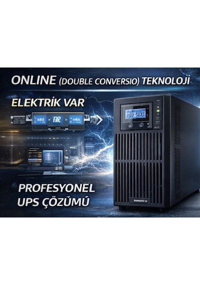 Necron Dtv 3kva Online Ups 3000va 2700w Kesintisiz Güç Kaynağı Server Network Ups