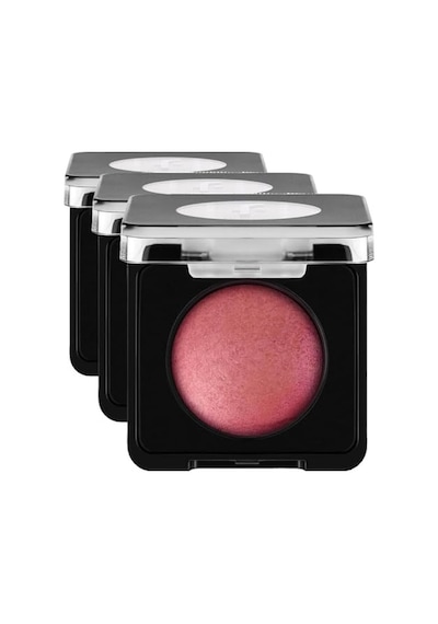 Baked Blush-on Yüksek Pigmentli &amp Doğal Işıltılı Fırınlanmış Allık 059 Dusty Rose 3 Paketi Genel