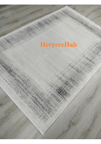 Lagos Xw Lgs 08 Cream Sılver Hav Toz Vermez Modern Makina Halısı