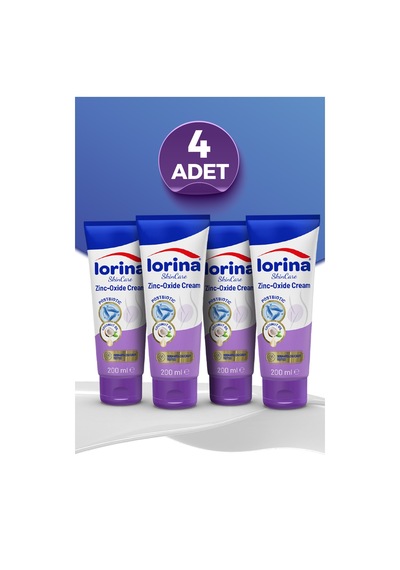Skin Care Çinko Oksitli Bariyer Kremi 200 Ml 4 Adet