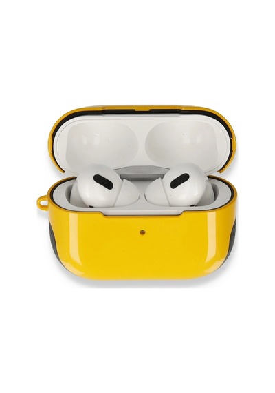 Newface - 817 - Airpods Pro 1.nesil 3in1 Kılıf - Kmrsfres - - Sarı