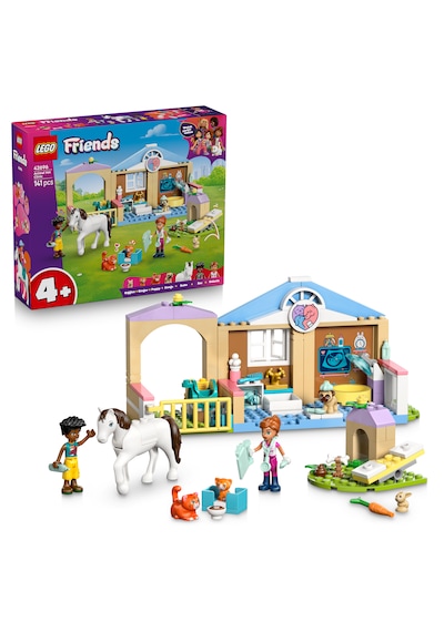 LEGO® Friends Veteriner Kliniği 42696 - 4 Yaş ve Üzeri için Minifigür İçeren Yaratıcı Oyuncak Yapım Seti (141 Parça)