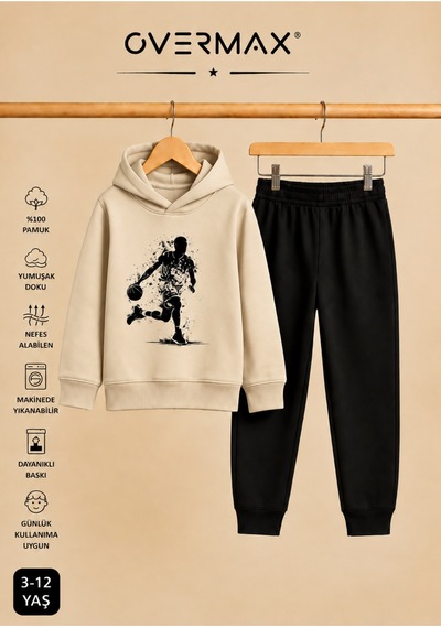 Overmax Top Süren Adam Baskılı Kapüşonlu Sweatshirt Eşofman Takımı- 3-12 Yaş Bej Üst-siyah Alt - 924897013 Bej Üst-siyah Alt Overmax Top Süren Adam Baskılı Kapüşonlu Sweatshirt Eşofman Takımı- 3-12 Yaş Bej Üst-siyah Alt - 924897013 Bej Üst-siyah Alt