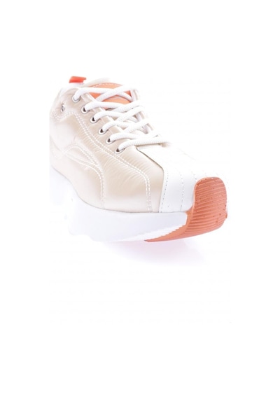 Dgn 805-23y Kadin Kalin Taban Sneakers Ayakkabi 805-2008-R0152 Bej