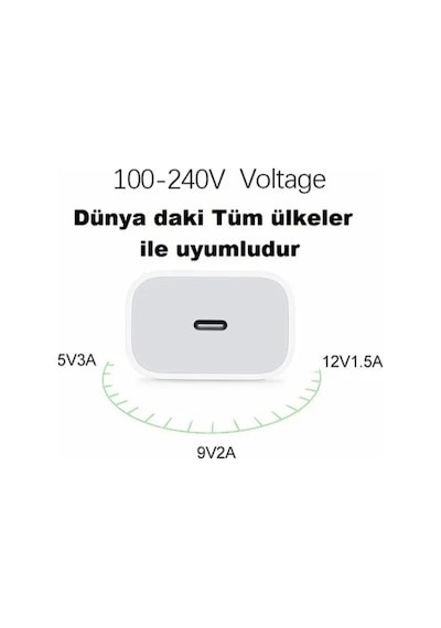 20W Hızlı Şarj Aleti Seti (539436646)