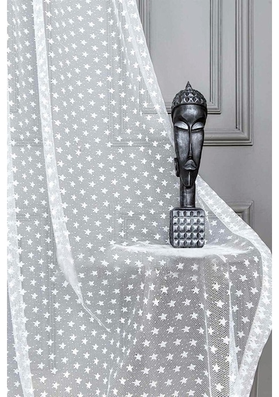 Evdepo Home Kullanıma Hazır Örme Tül Perde (541910123)