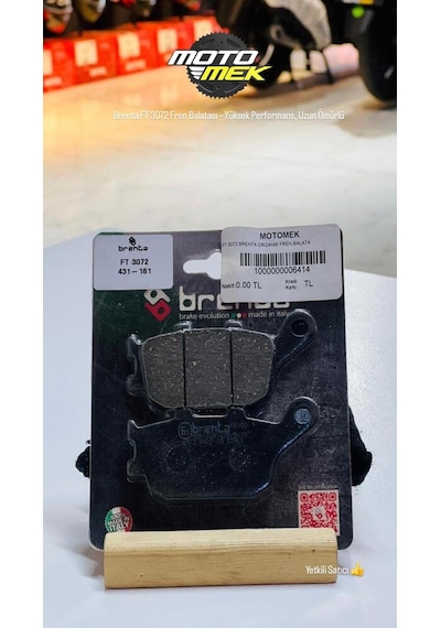 Kawasakı Vulcan S Brenta Ft 3072 Fren Balatası Yüksek Performans, Uzun Ömürlü