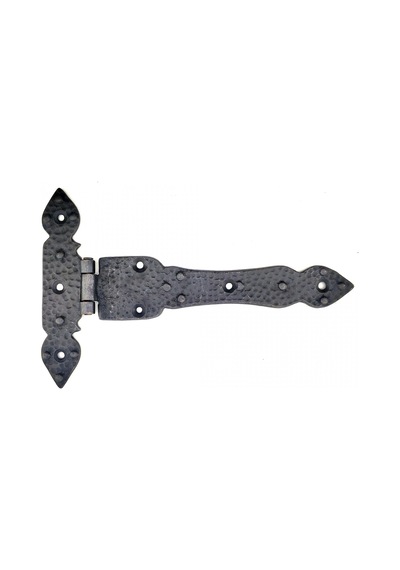 Antika Tarz Dekoratif Pirinç Kuyruklu Düğmeli Menteşe No3 - 155x240 Mm, Oksit Sarı