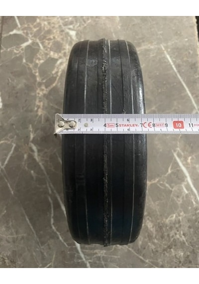 Drn Ağır Yük Taşıma Tekeri Geniş Taban Dublex Dolgu Teker El Arabası Tekeri 250 70mm