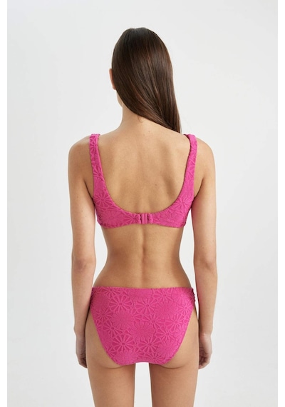 DeFacto Regular Fit Çiçekli Bikini Altı-Fall in Love B6902AX24SMPN615