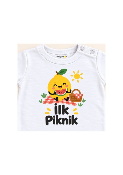 Babylimon İlk Piknik Beyaz Kısa Kollu Çıtçıtlı Bebek Zıbını Beyaz - İlk Piknik - 928161923 Beyaz - İlk Piknik Babylimon İlk Piknik Beyaz Kısa Kollu Çıtçıtlı Bebek Zıbını Beyaz - İlk Piknik - 928161923 Beyaz - İlk Piknik