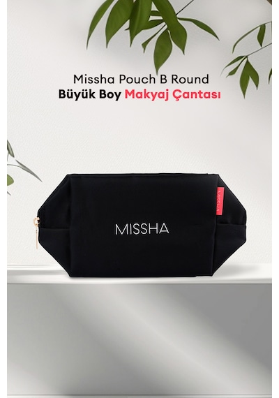 Missha Pouch B Round Büyük Boy Makyaj Çantası