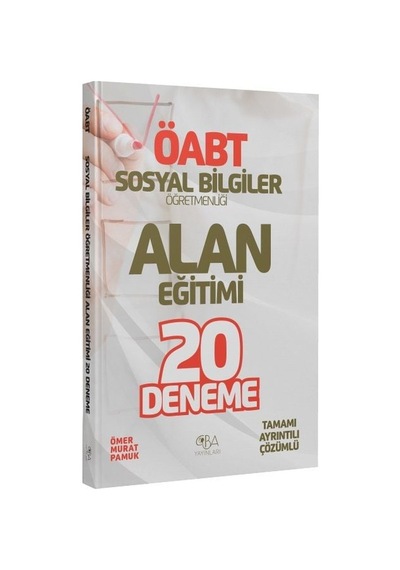 Cba Yayınları Öabt Sosyal Bilgiler Öğretmenliği Alan Eğitimi 20 Deneme Çözümlü - Ömer Murat Pamuk