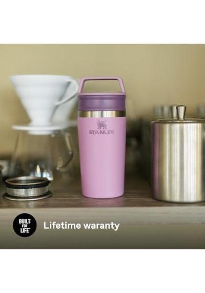 Cafe To-go Travel Mug Termos Bardak, 0.35 Litre, Lila