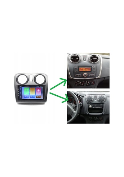 Dacia Logan Mcv Android Multimedya Sistemi 4-64 For-x 2014-2020