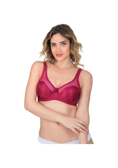 Bordo Mı Emay 169 B Basic Balenli Toparlayıcı Sütyen Bordo