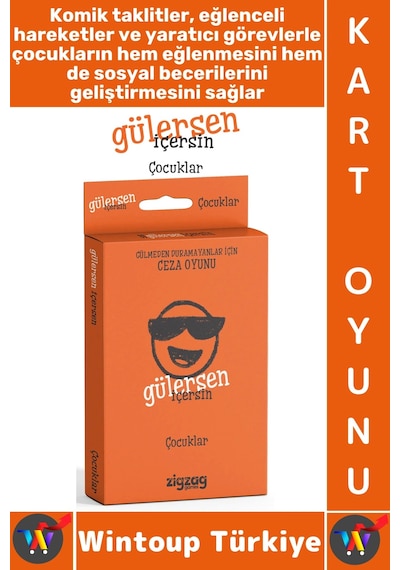 Oyun Eğlenceli Kız Erkek Grup Arkadaş Ortamı Komik Görev Ceza Kart Oyunu Gülersen İçersin-çocuklar