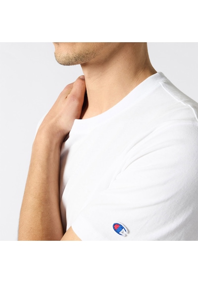 Champion Relaxed Fit Erkek Beyaz T-shirt 220761 2800324