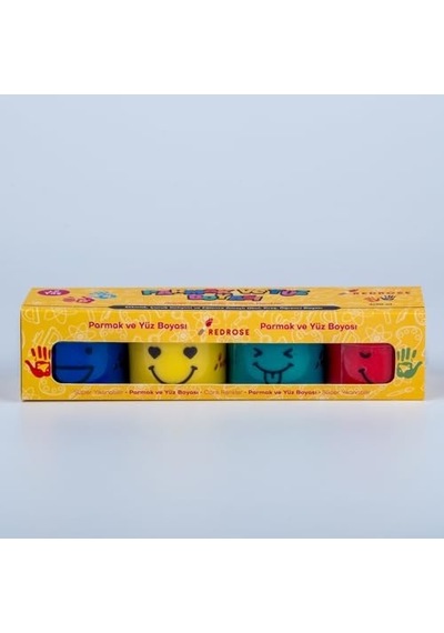 Süper Yıkanabilir Parmak Boyası 4x60 Gr Diğer