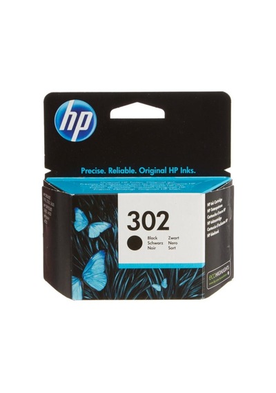 Hp 302 F6U66Ae Siyah Mürekkep Kartuşu