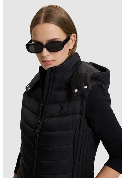 U.S. Polo Assn. Kadın Siyah Yelek 50326196-vr046