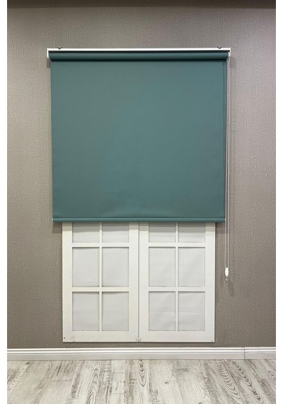 Stor Perde İthal Mat Polyester Yeşil P1380 Yeşil