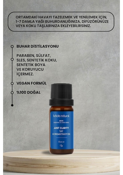Bade Natural Saf Aromaterapi Karışımı 10 ML