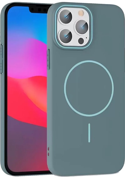 Joko Apple İphone 15 Pro Max Broş Magsafe Kapak - Turkuaz