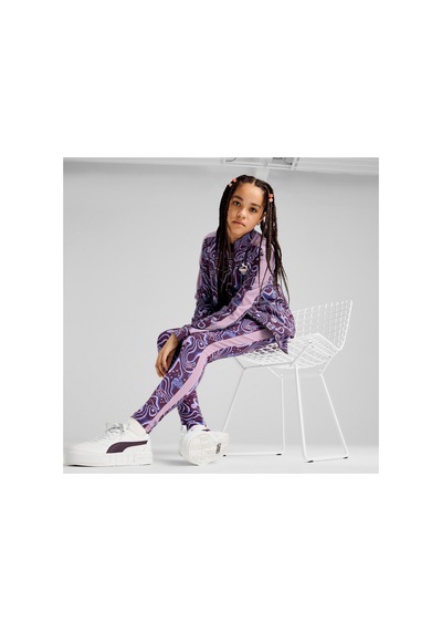 Puma 62644344 Track Jacket Tr Midnight Plum Çocuk Zıp Hoodıe 13 - 14 Yaş Mor