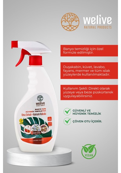 Welive Banyo Için Hijyenik Temizleyici 500 Ml